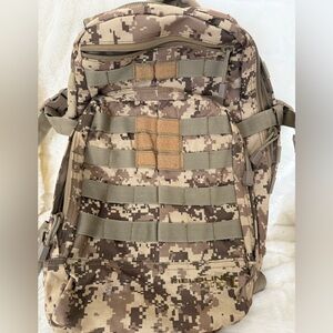 Fieldline Tactical Digital Sand Camo  Hiking Camping Backpack